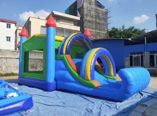 Plato 1000D Şişme Combo Slide Bouncy Castle Jumper Park
