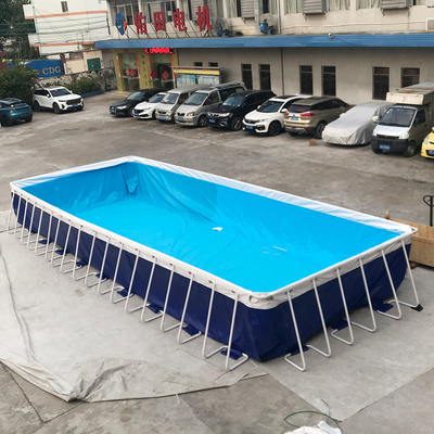 Arka Bahçe Tentesi Çocuk Taşınabilir Su Havuzu Parkı Paslanmaz Çelik Çerçeve