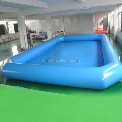 EN71 0.6mm Pvc Malzeme Şişme Yüzme Havuzu Özel Logo